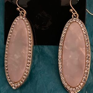 Faux Mother of Pearl Earrings - Linden World Fine Jewerly
